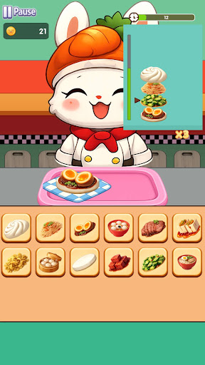 Chef Bunny Cook official gameplay screenshot 2